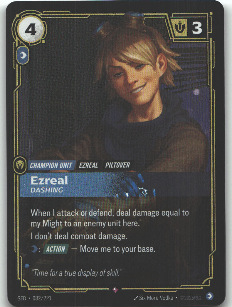 Ezreal, Dashing