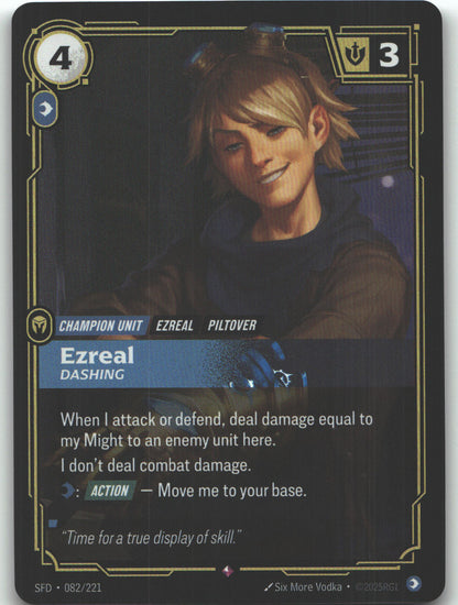 Ezreal, Dashing