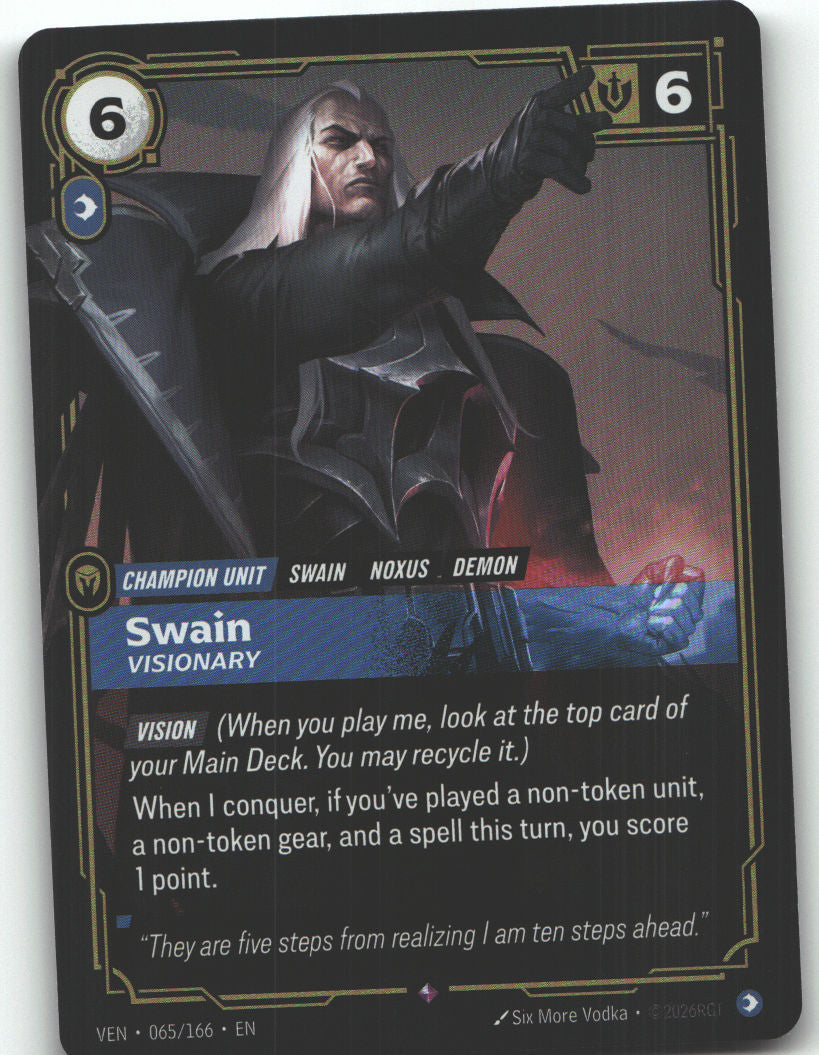 Swain, Visionary