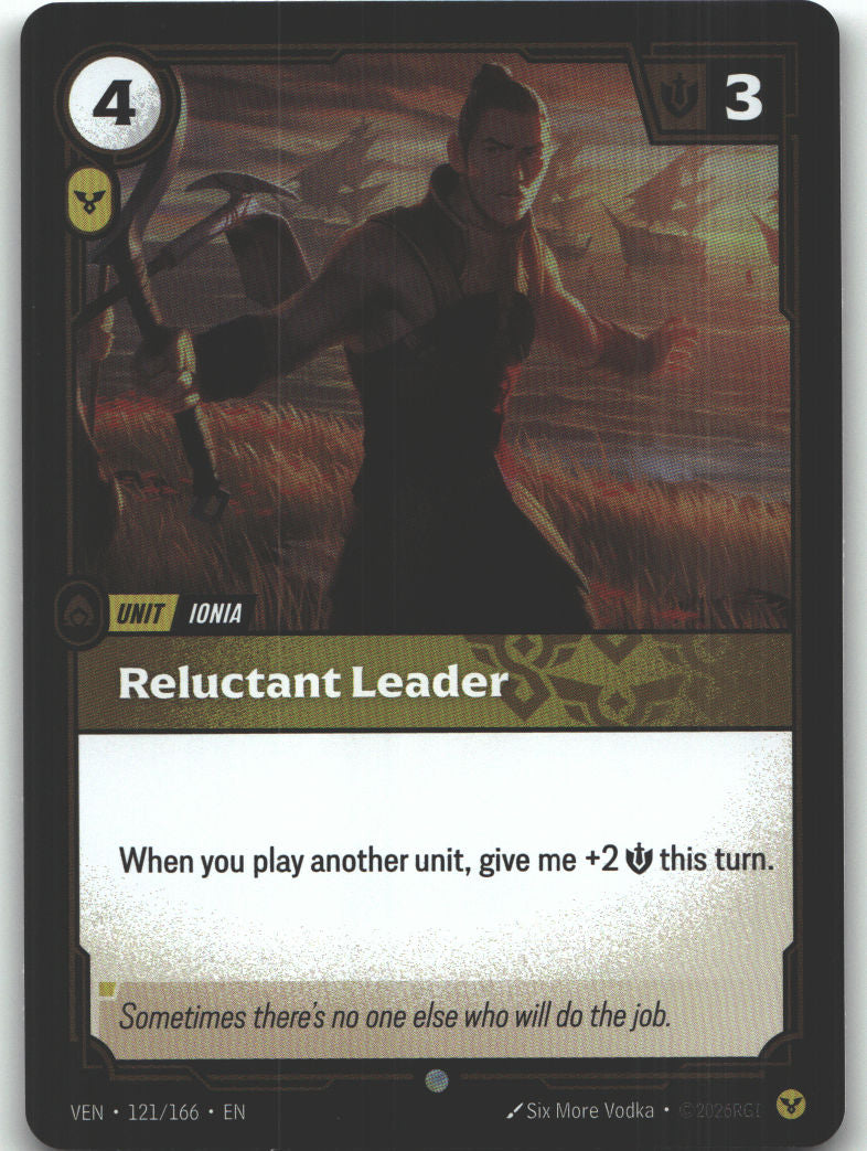 Reluctant Leader