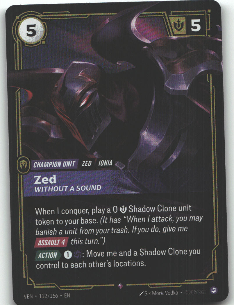 Zed, Without a Sound