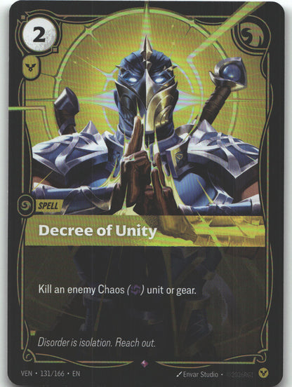 Decree of Unity