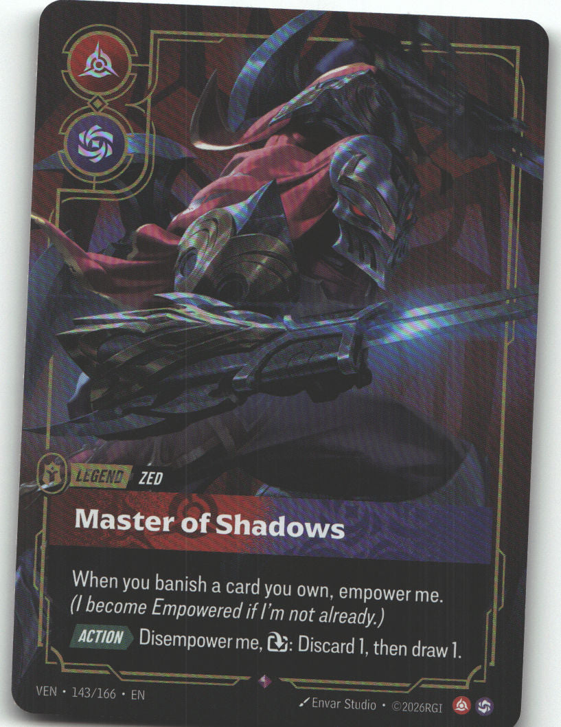 Zed, Master of Shadows
