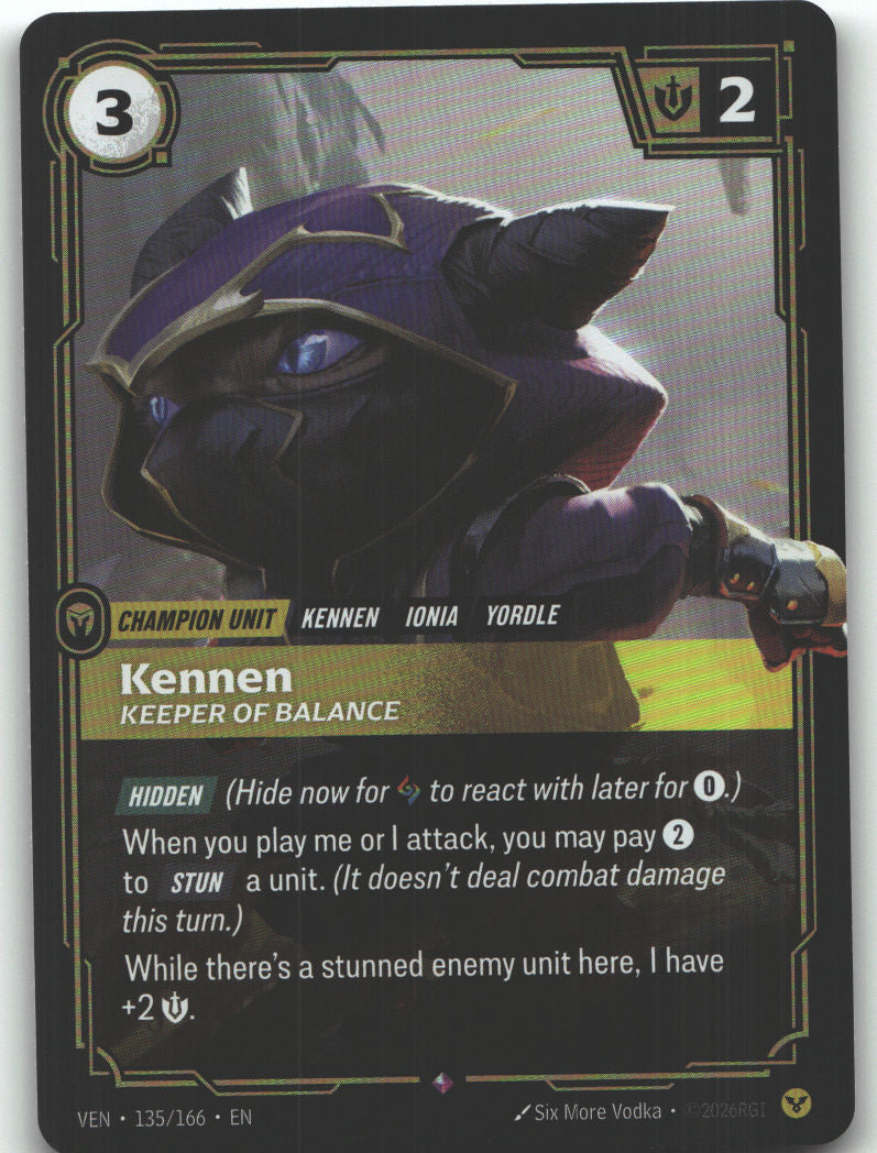Kennen, Keeper of Balance