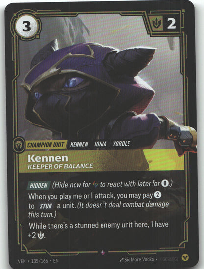 Kennen, Keeper of Balance