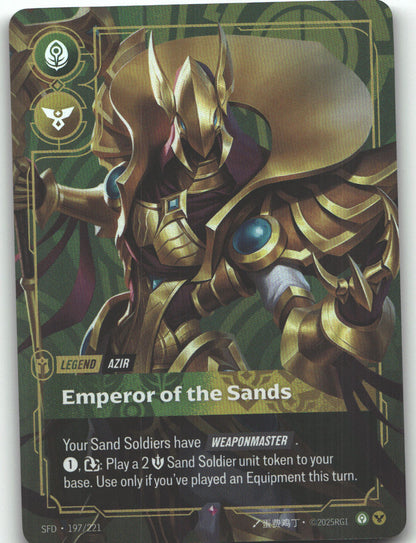 Azir, Emperor of the Sands