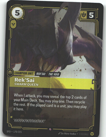 Rek'Sai, Swarm Queen