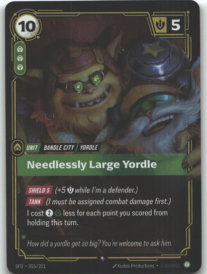 Needlessly Large Yordle