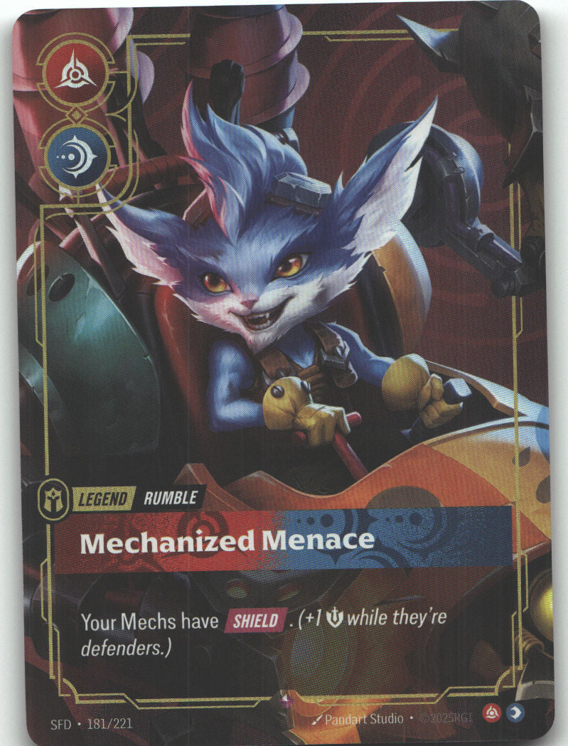 Rumble, Mechanized Menace