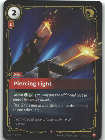 Piercing Light