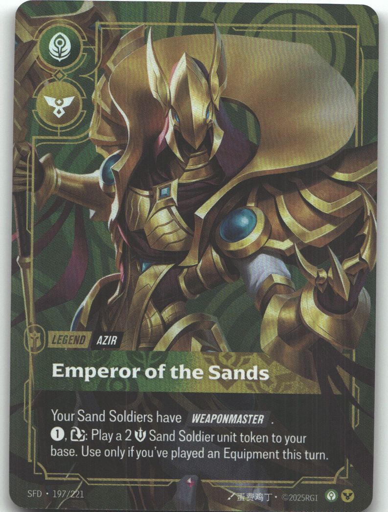 Azir, Emperor of the Sands