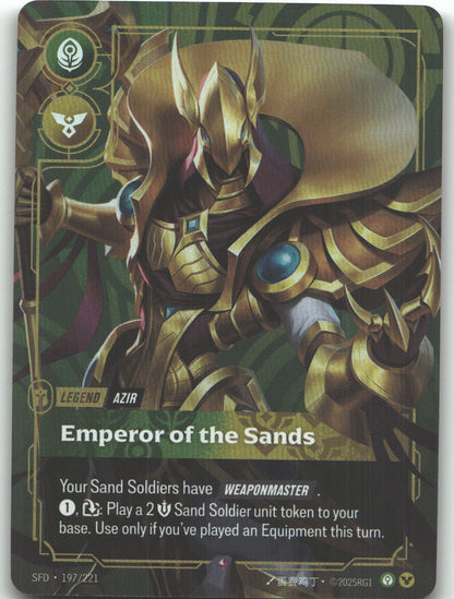 Azir, Emperor of the Sands