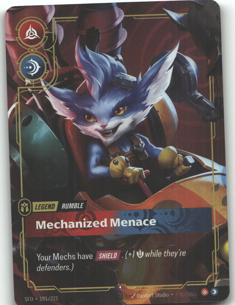 Rumble, Mechanized Menace