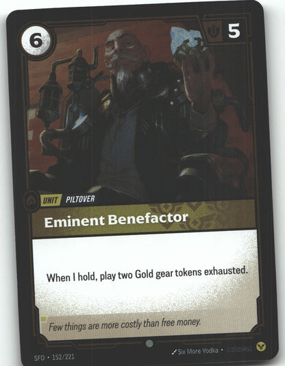 Eminent Benefactor