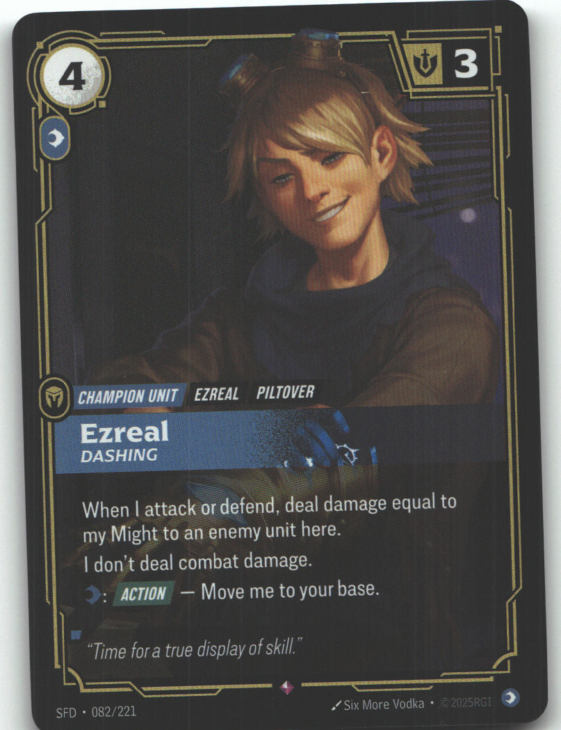 Ezreal, Dashing