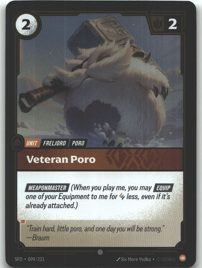 Veteran Poro