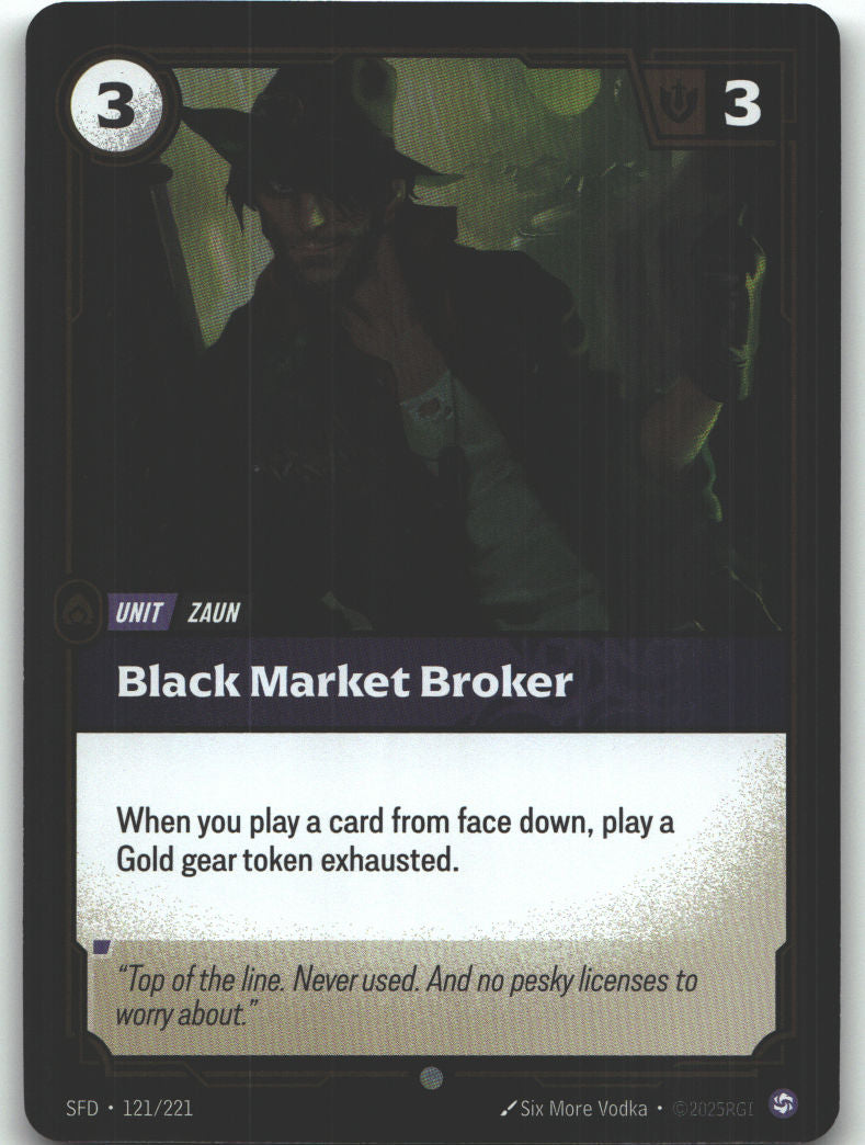 Black Market Broker