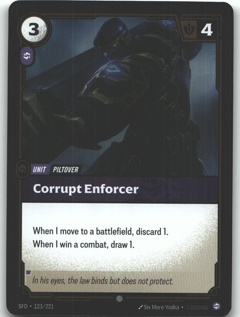 Corrupt Enforcer
