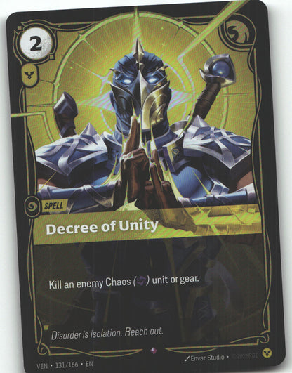 Decree of Unity