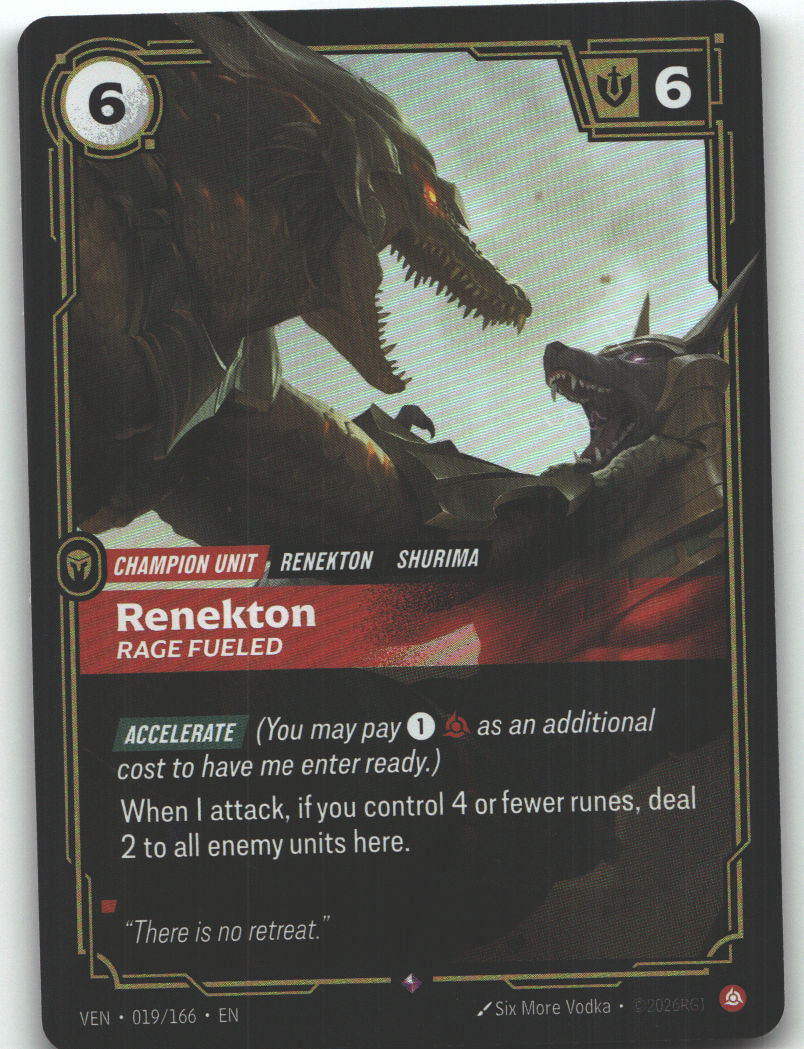 Renekton, Rage Fueled