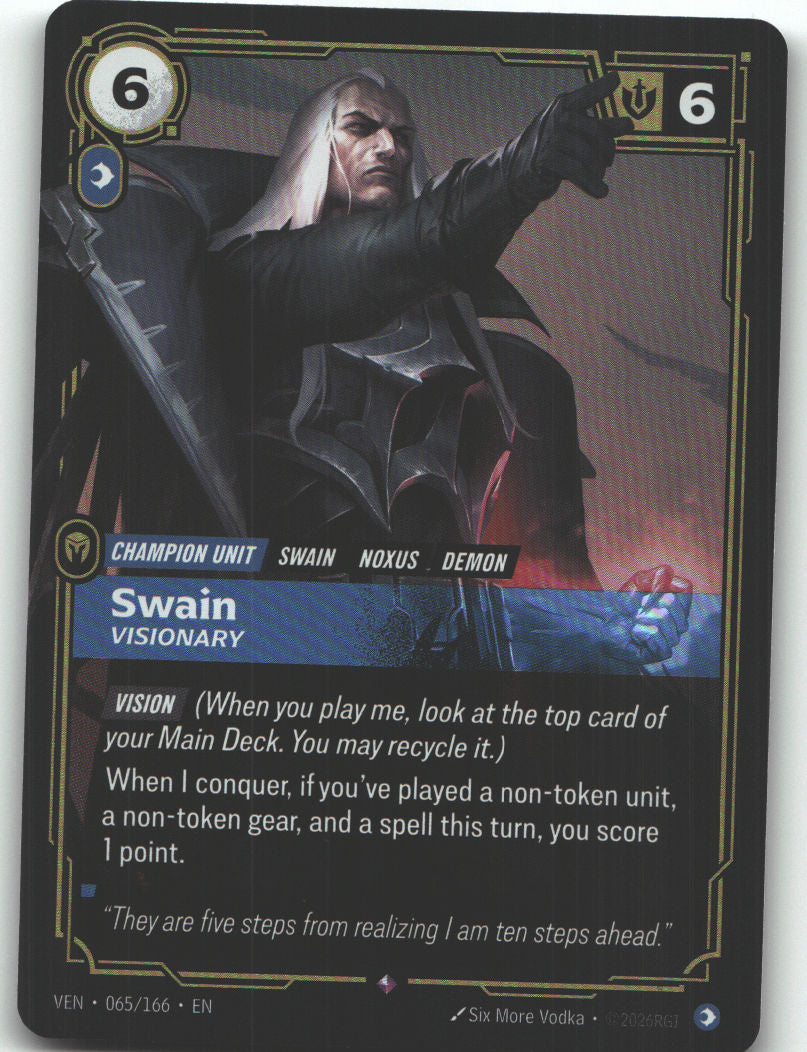 Swain, Visionary