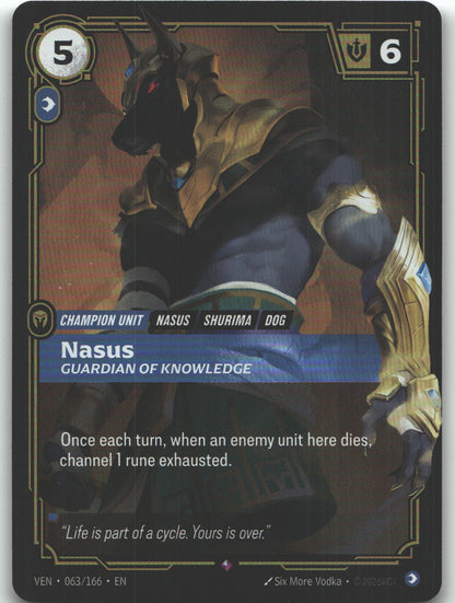 Nasus, Guardian of Knowledge