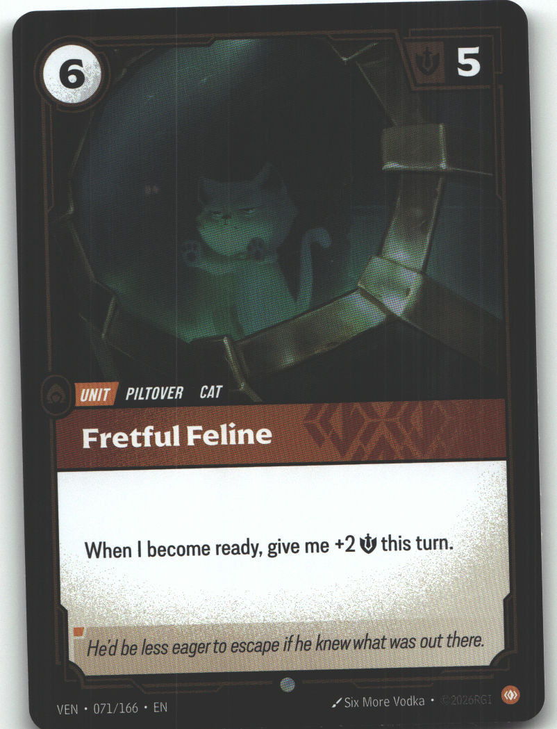 Fretful Feline