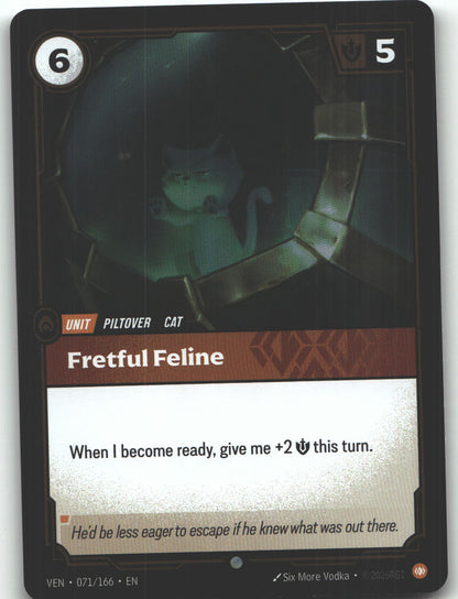 Fretful Feline