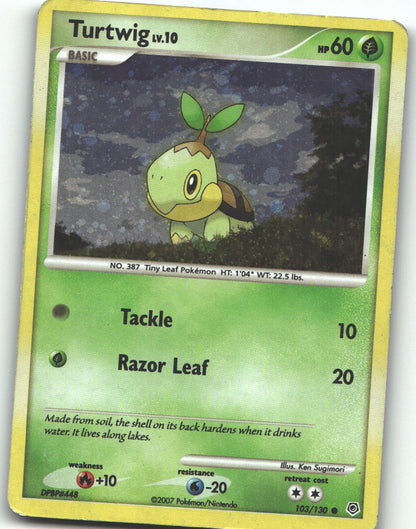 Turtwig - 103/130 (Cosmos Holofoil)