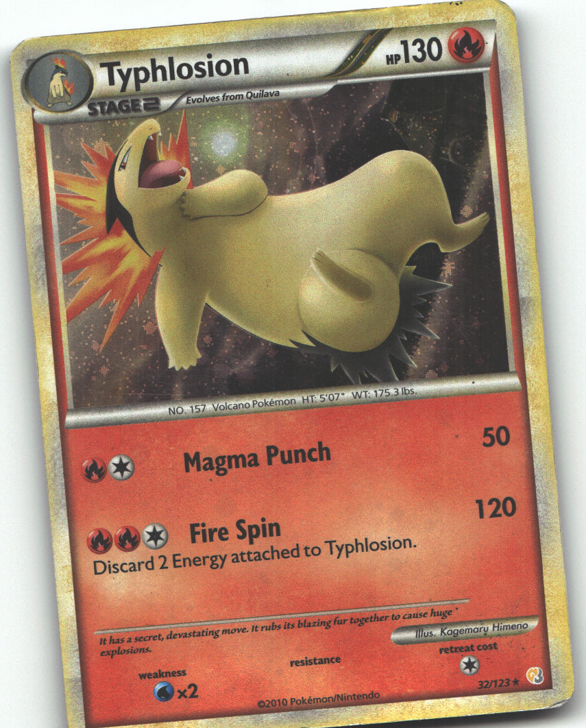 Typhlosion - 32/123 (Cosmos Holo)