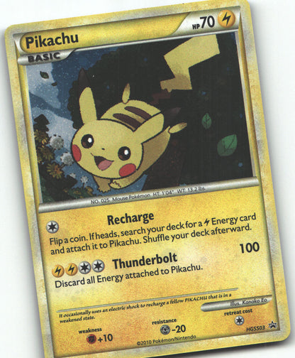 Pikachu - HGSS03 | Moderately Played / English / Holofoil