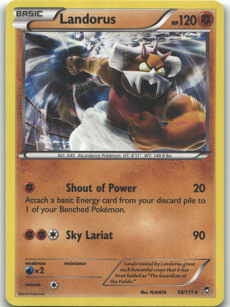Landorus | Lightly Played / English / Holofoil