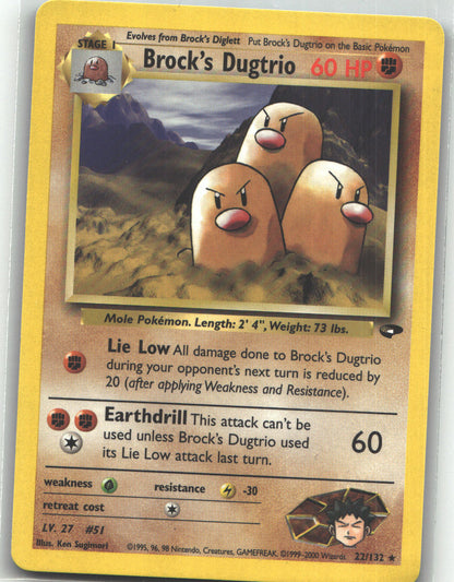 Brock's Dugtrio