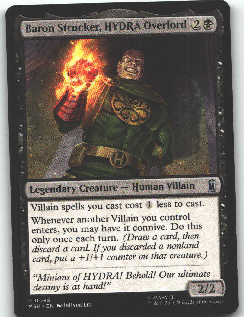 Baron Strucker, HYDRA Overlord