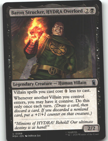 Baron Strucker, HYDRA Overlord