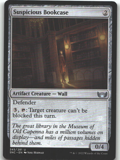 Suspicious Bookcase