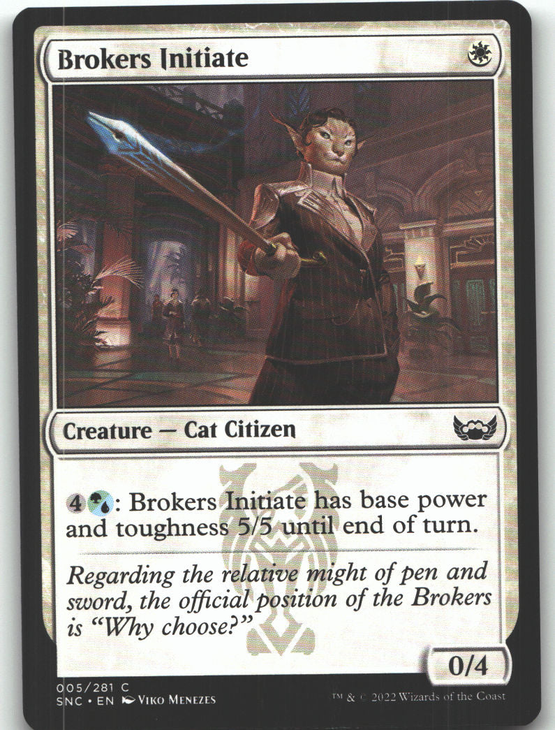 Brokers Initiate