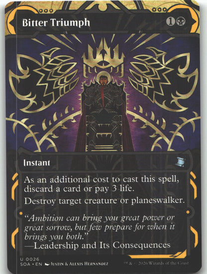 Bitter Triumph