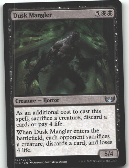 Dusk Mangler