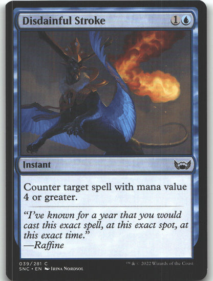 Disdainful Stroke