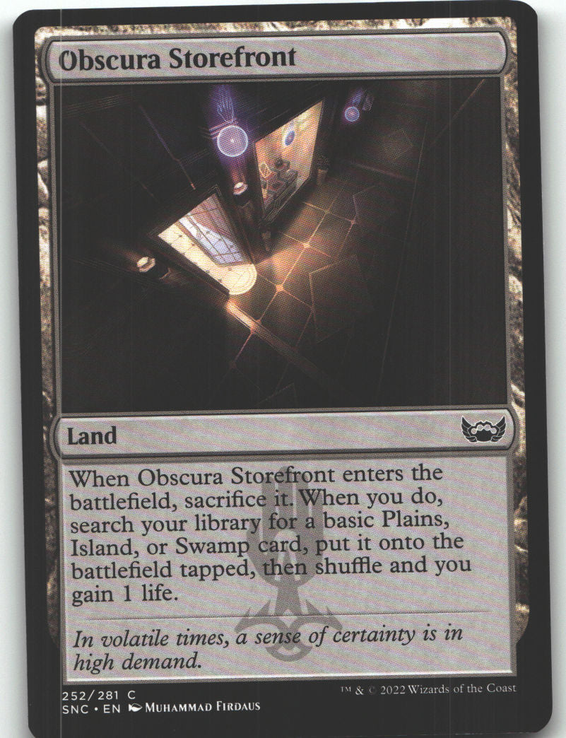 Obscura Storefront