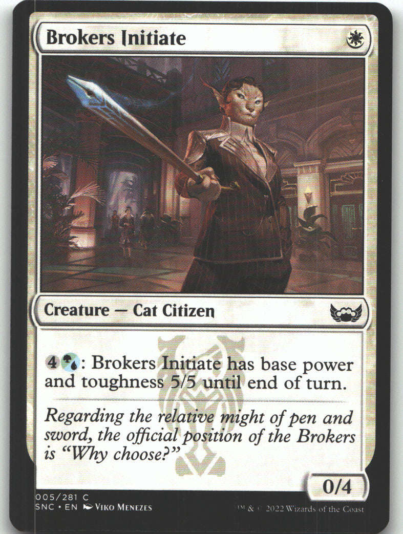 Brokers Initiate