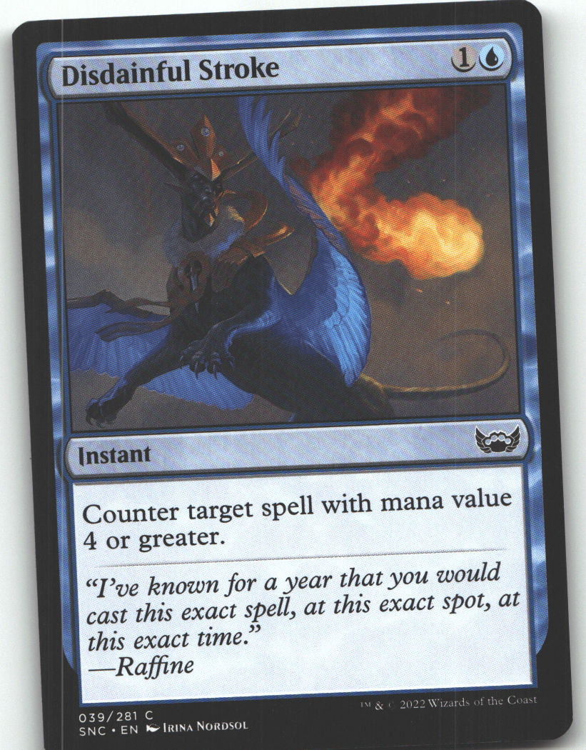 Disdainful Stroke