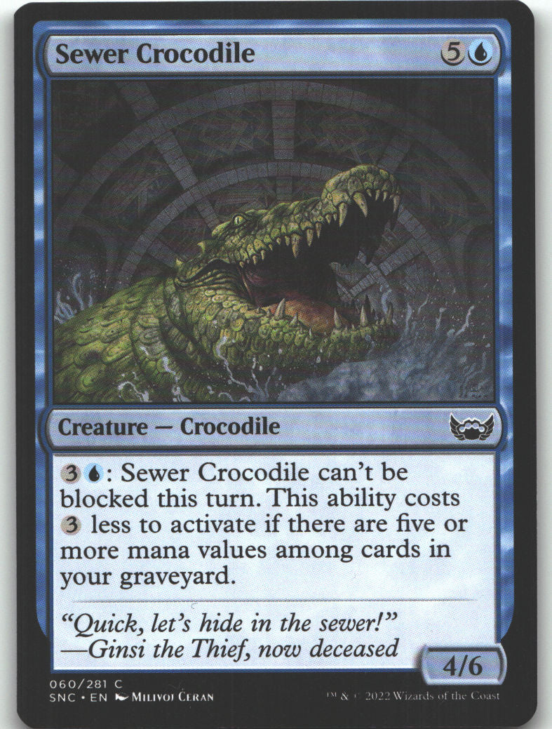 Sewer Crocodile
