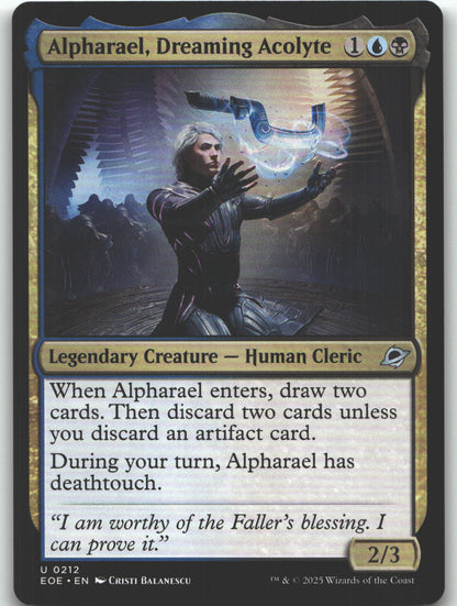 Alpharael, Dreaming Acolyte