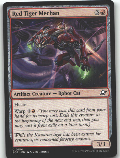 Red Tiger Mechan