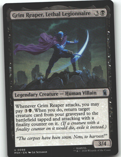Grim Reaper, Lethal Legionnaire