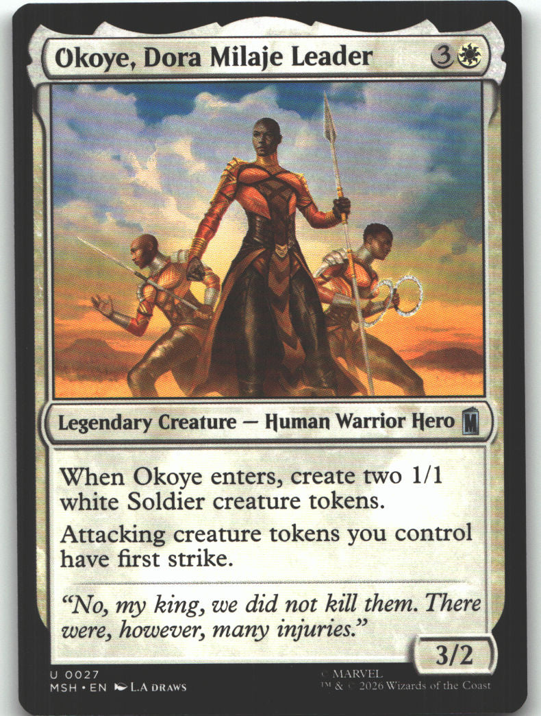 Okoye, Dora Milaje Leader