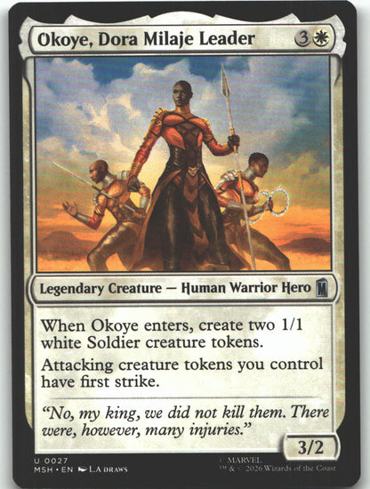 Okoye, Dora Milaje Leader