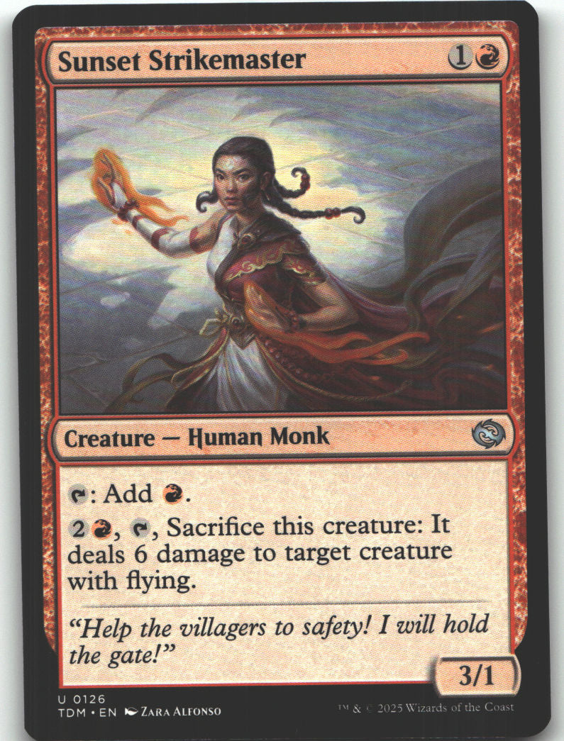 Sunset Strikemaster